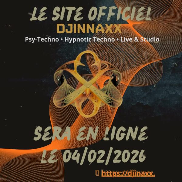 Aperçu — Teaser officiel site web Djinaxx